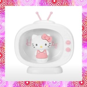 NWT Adorable Sanrio Hello Kitty Retro TV Night light